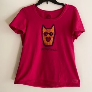 Life is Good Tee. Size M